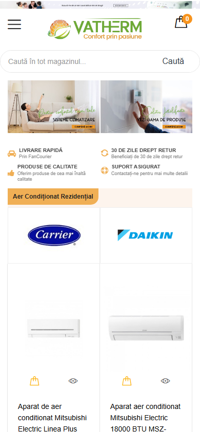 EmpireX Tech · implementare VATHERM.ro — Modul eMAG Marketplace pentru PrestaShop 8 — sync RO, HU și BG — mobile