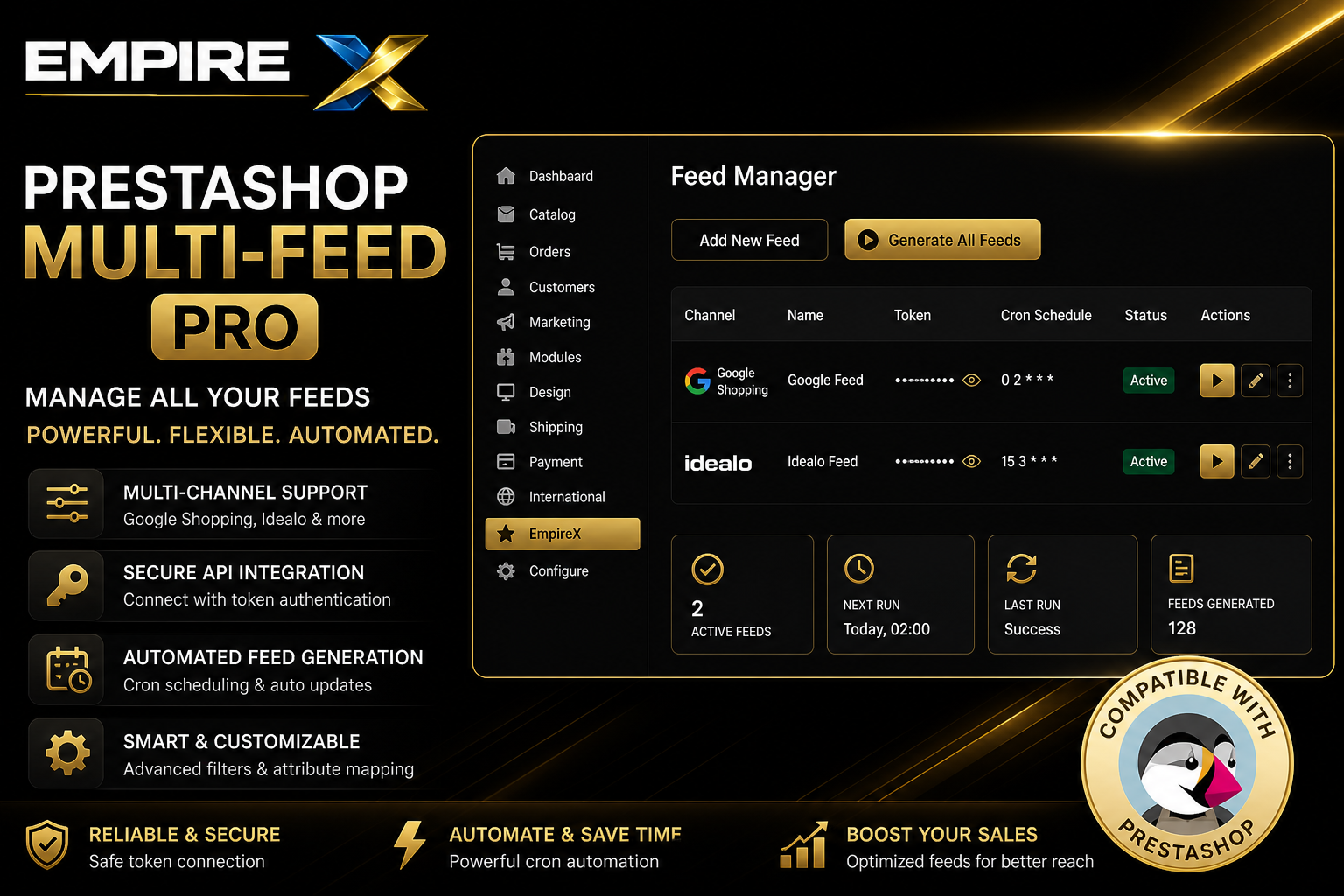 Empire Multi-Feed Pro for PrestaShop