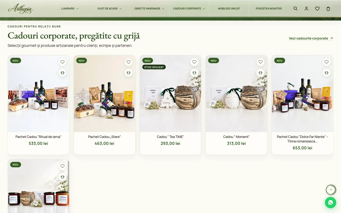 Arthopia — Product discovery