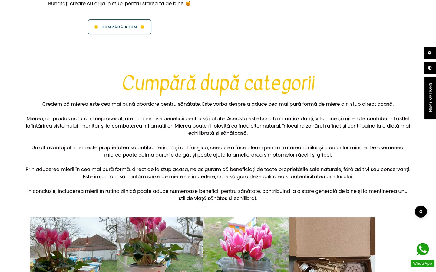 Aurul Stupului — Cumpără după categorii