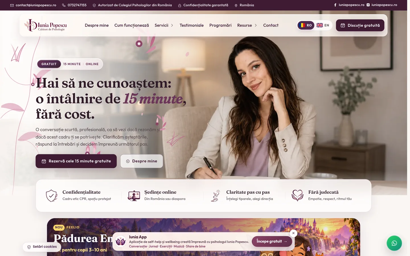 Iunia Popescu — iuniapopescu.ro