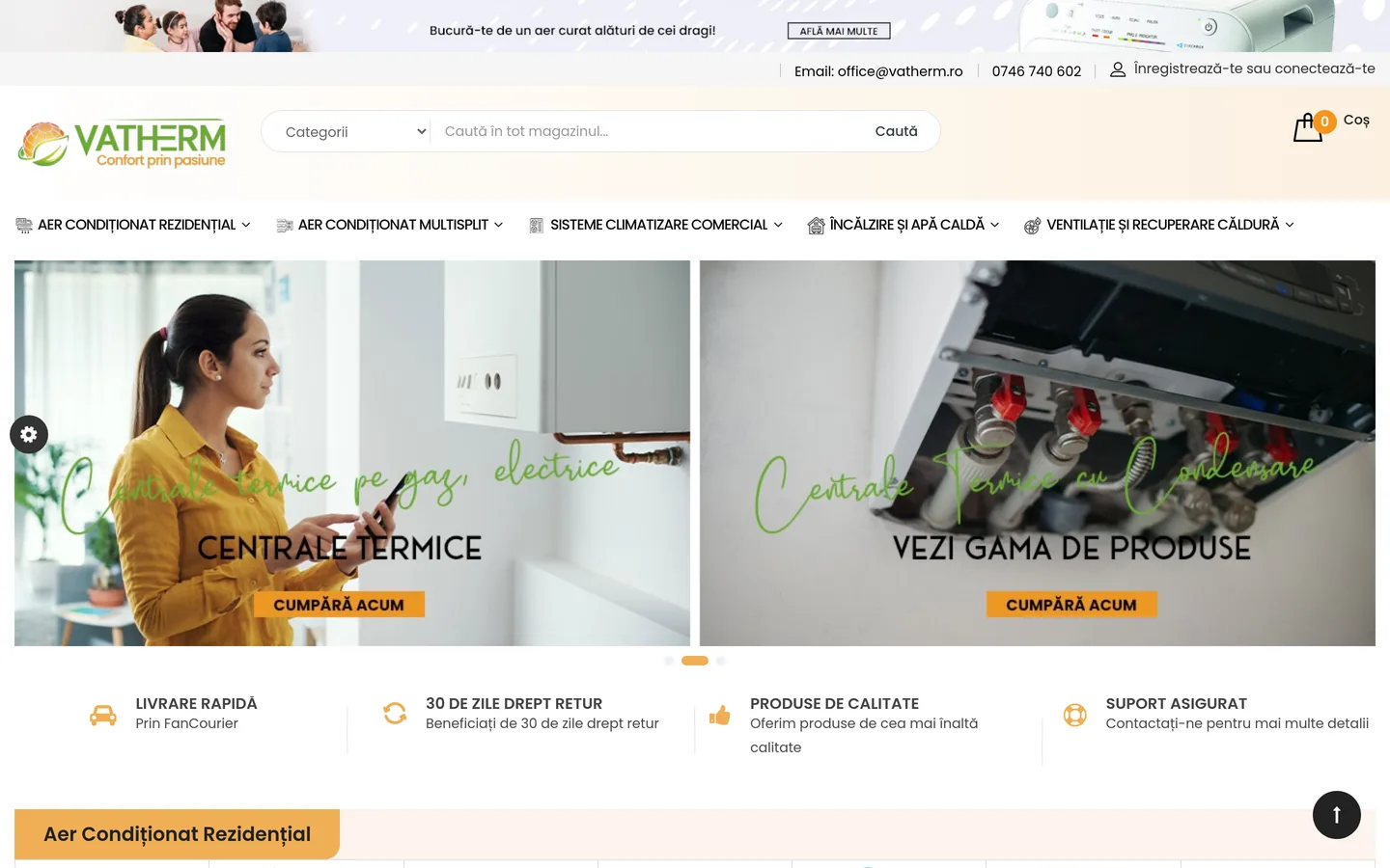 Vatherm — PrestaShop — vatherm.ro