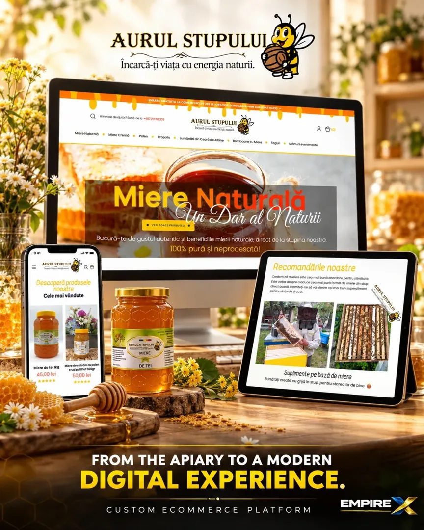 Aurul Stupului — proiect realizat de EmpireX