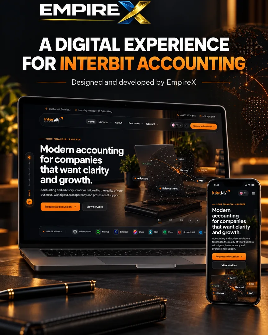 Interbit Accounting — proiect realizat de EmpireX